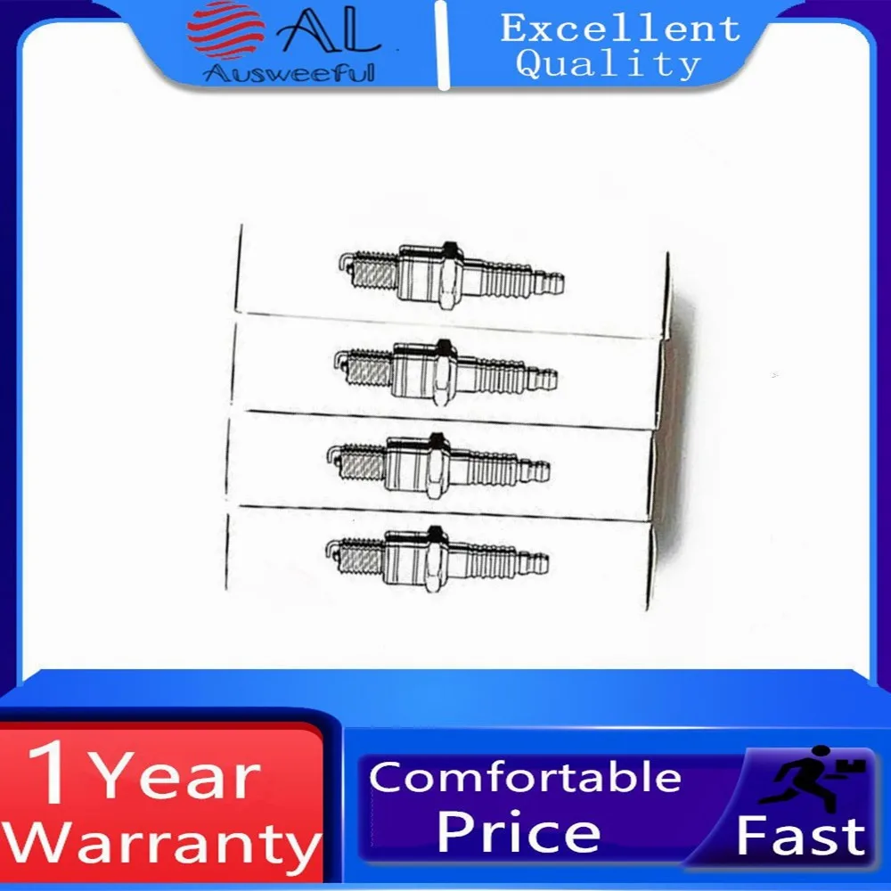 

Brand New 4 Pcs Spark Plug 5960G4 596092 (4 Piece) For Peugeot 508 3008 408 308 308S 2008 Citrioen C6 C5 C4L 1.6T