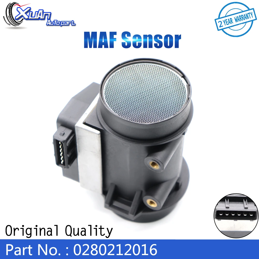 

XUAN MAF MASS AIR FLOW METER SENSOR 0280212016 0986280101 For Volvo 240 244 245 740 760 780 940 2.0 2.3 i 2.3i CAT Turbo