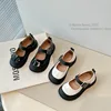 23 Autumn Children's Shoe for Girl Round Toe Shoes Girl Shoes Leather Shoes Fashion Princess Shoes Ladies Shoes Kid Shoes sapato 2