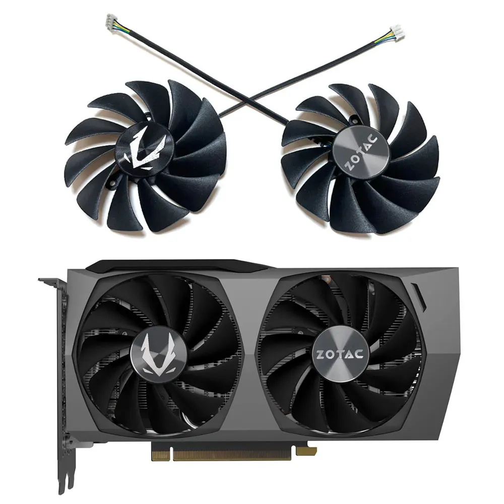 Ventilador Gpu para Zotac Rtx 3060 Ventilador de Refrigeração para Zotac Rtx 3060 Rtx 3050 3060 3060ti Ga92s2u Cf9015h12s Novo