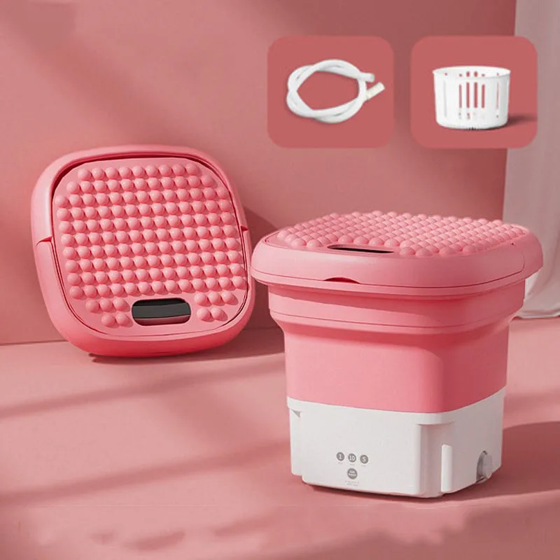 Mini Washing Machines 13L Folding Portable Washing Machine Big Capacity  With Dryer Bucket For Clothes Tourist Travel Home Mini Socks Underwear  Washer From Mfck, $32.08