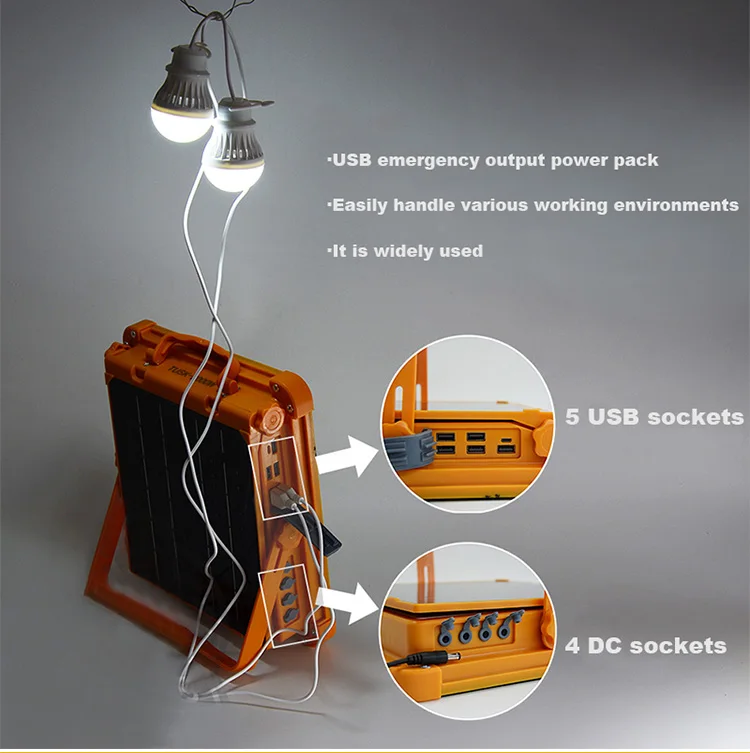 Solar Light Rechargeable LED 15000W - Image 6