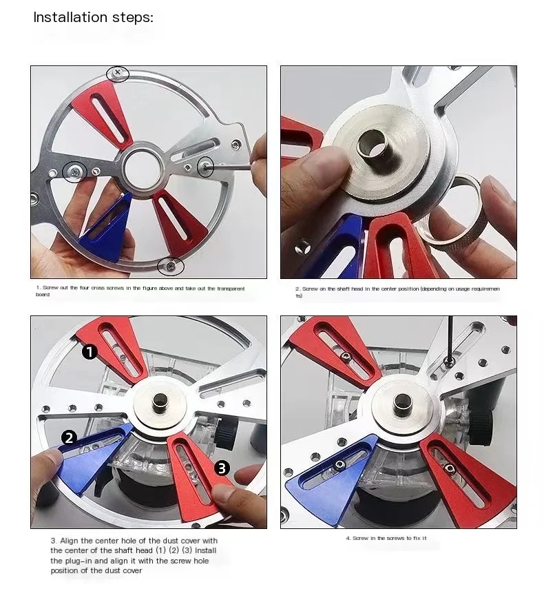 2023 Woodworking Tool Routing Jig Frame Trimming Machine Milling Groove Engraving Guide Rail Adjustable Auxiliary Rail Bracket