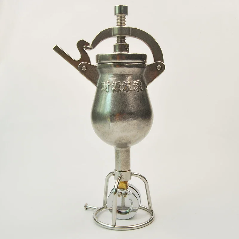 100ML 268ML 360ML 360ML Mini Popcorn Machine Nostalgic Mini Household Grain Amplifier Hand cranked Rice Flower Machine