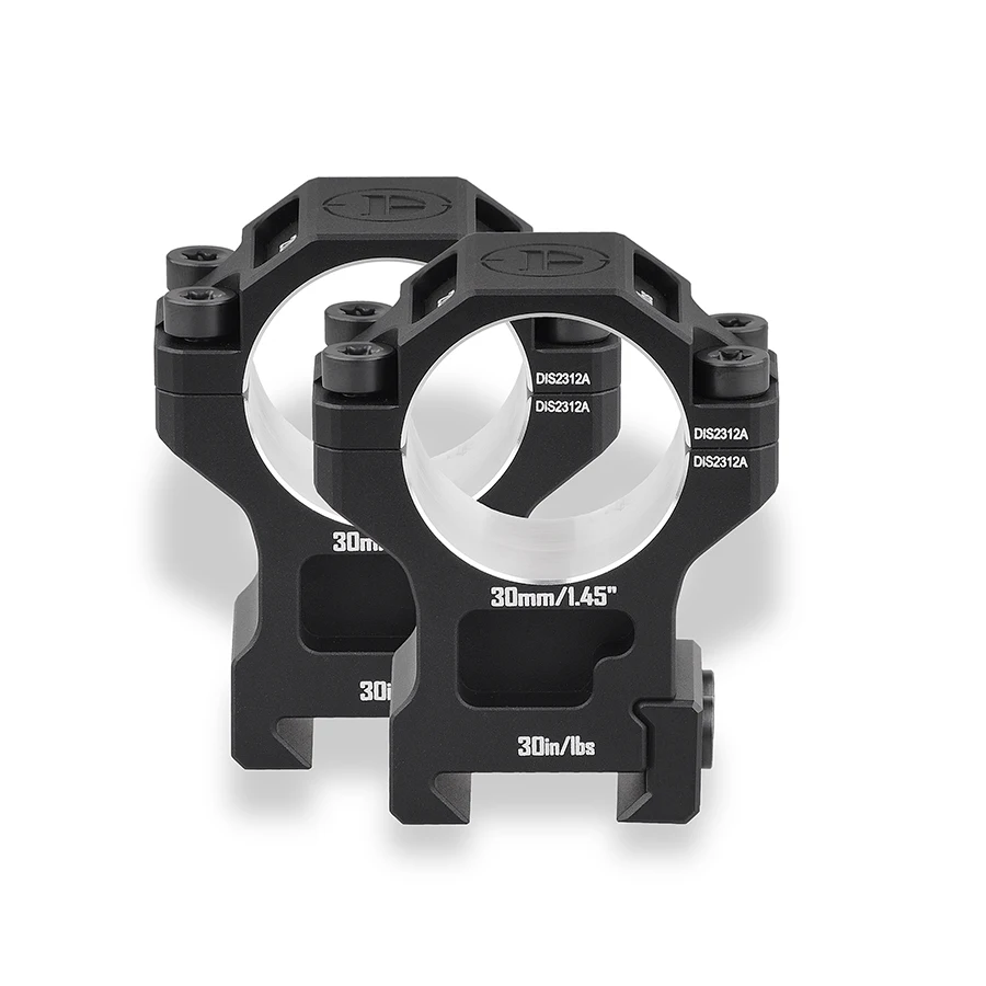 Discovery 30mm Scope Ring Rings for Picatinny Rail Cnc 7075 Aviation Aluminum Hunting Acessories Mounting Ring for Outdoor