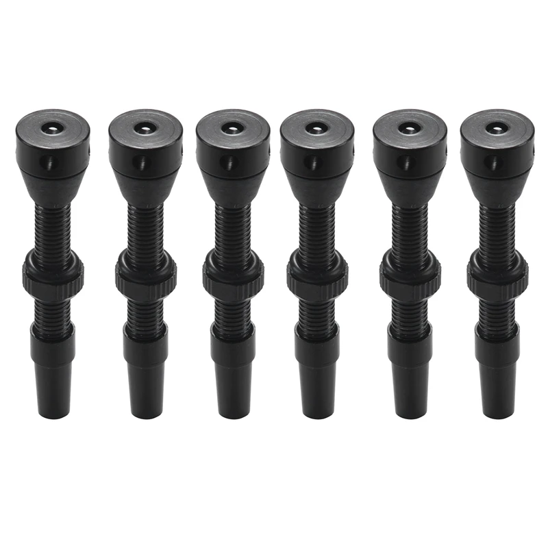 

6 Pair 44Mm Tubeless Air Valve For Road Bike & MTB Tubeless Valve Stem