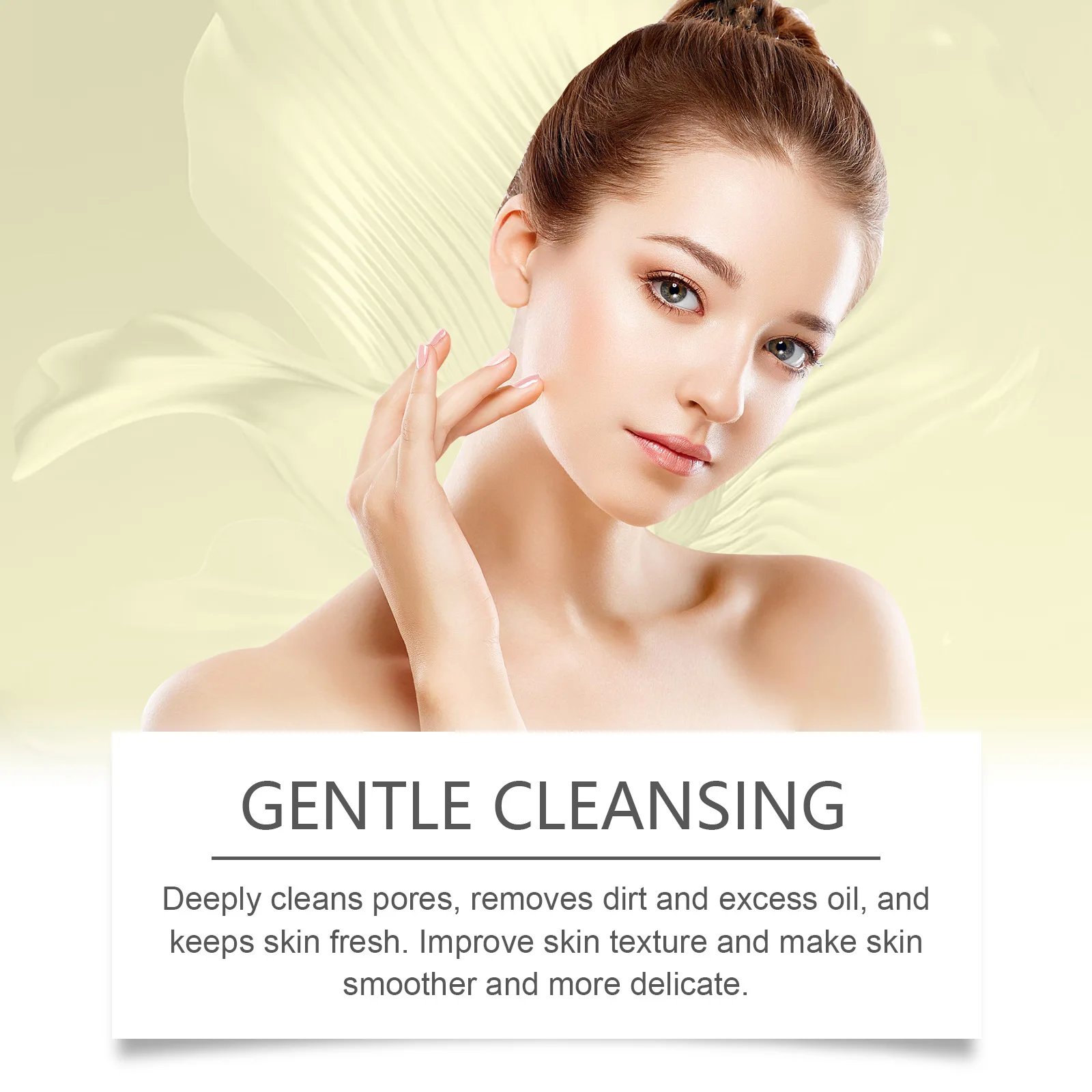 Turmeric Cleaning Pads Exfoliating Pads Dark Spo-ts Removal Unclog Pores Brightening Moisturizing Cleaning Facial Washing Sponge 4