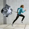 Adjustable Speed Parachute Agility Training Umbrella Football Soccer Resistance Ropes Fitness Running Chute Sport Obstacles Tool 4