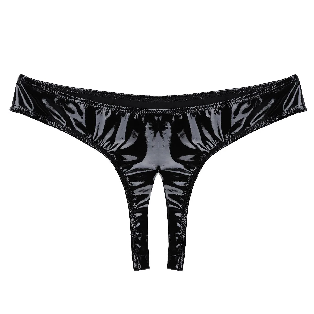 Womens Lingerie Crotchless Mini Underwear