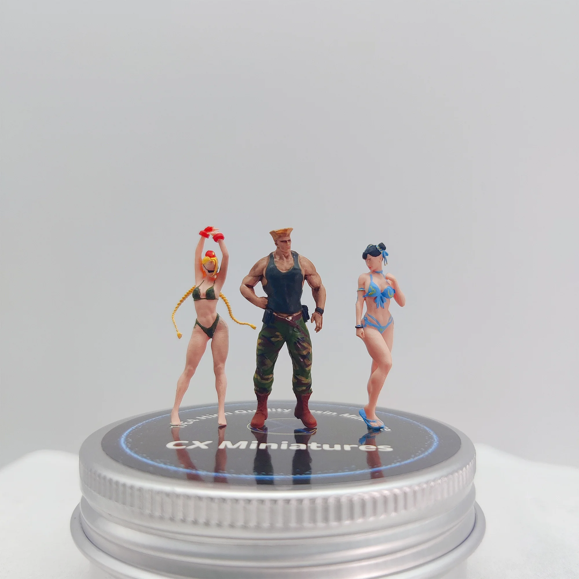 

Cx миниатюрные 1/64 фигурки уличный гуил Чун-ли Cammy Белый истребитель реалистичные персонажи серии предзаказ