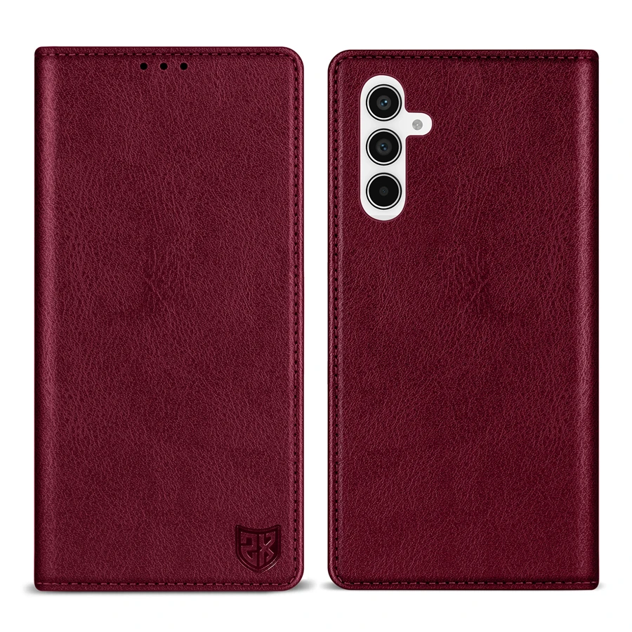 Brieftasche Karte Slot Magnetische Flip Ledertasche Für Samsung Galaxy A05s A12 A13 A14 A15 A24 A25 A32 A33 A34 A35 A51 A52 A53 A54 A55 – Detail 12