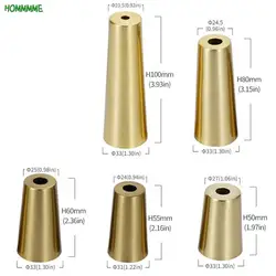 New 1pc Furniture Leg Cover Foot Iron Table Chair Cylinder/Cone Cap Protect Decor Bottom Safe Pad