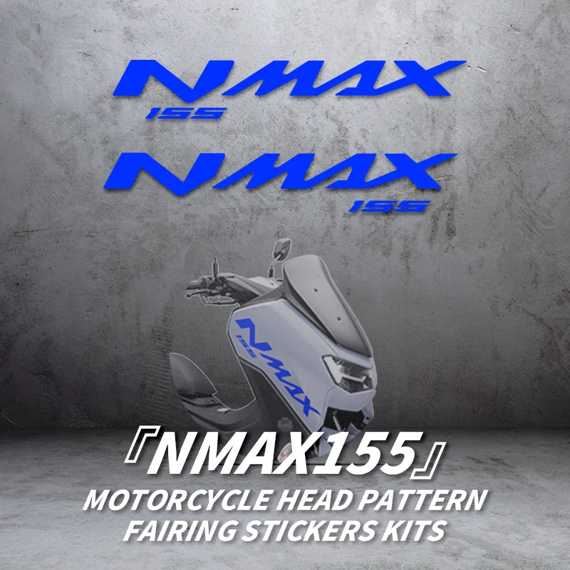 Be Used For YAMAHA NMAX155 2020 2022 Years Motorcycle Head Pattern Fairing Decoration Stickers Kits Can Choose Color