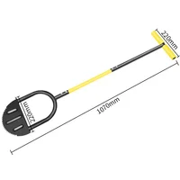 Half Moon Manual Cutting Edge Trimming Shovel Lawn Mowing Weeding Tools Serrated Edger Lawn Cutter For Home Garden Landscape 2