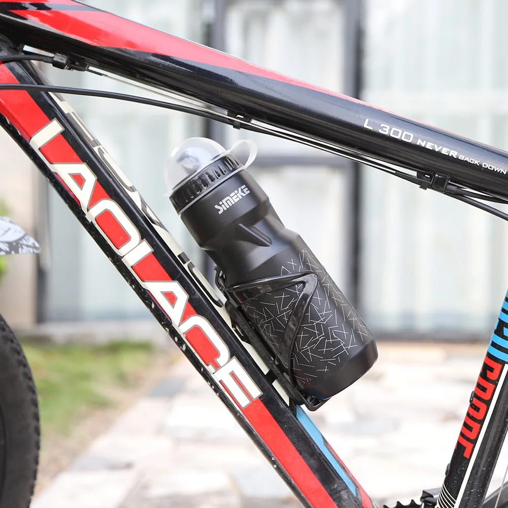 Mountain Bike Bicycle Cycling Water Drink Bottle 750ML Universal Bicycle Bottle Cage