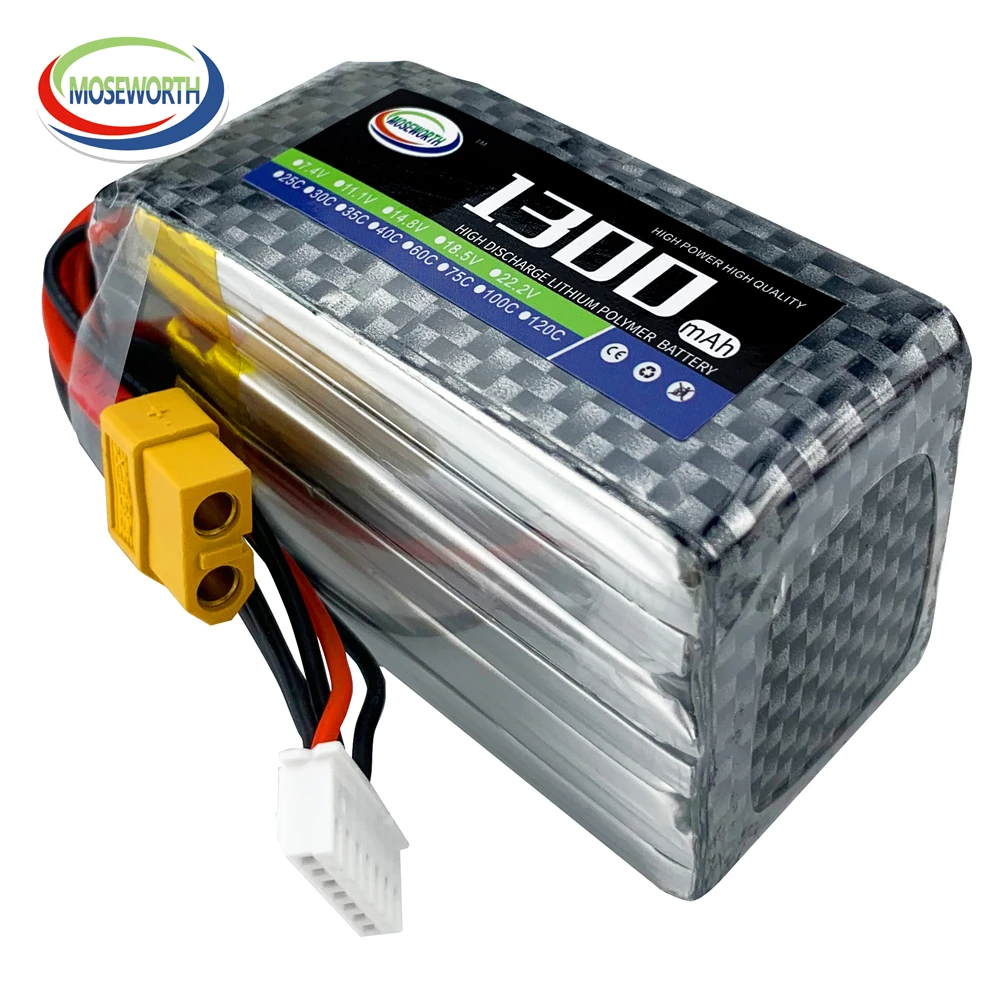 

Lipo Battery 2200mah 6S 22.2V RC Car Lithium Battery 1300mAh 5200mAh 6000mAh 4200mAh 3800mA For For RC Car Aircraft Boat FPV