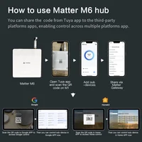 Zemismart Matter Zigbee Hub Smart Home Bridge Gateway Support Google Home SmartThings Homekit App Control Tuya Standard Devices - Image 6