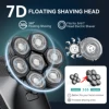 Kensen Razor Head Replacement Shaver Head Floating Washable Electric 7D Shavers Beard Practical Hair Trimmers Kit Cutter Blades 3