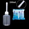 Reusable Vaginal Anal Douche Retractable Vagina Wash Anal cleaning Anus Cleaner Feminine Wash Hygiene Gay Pump Irrigator 1