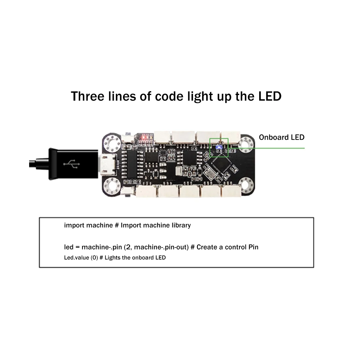 

ESP8266 Wifi Module Python Development Board MicroPython IoT Kit ESP8266 Expansion Board Compatible with Arduino