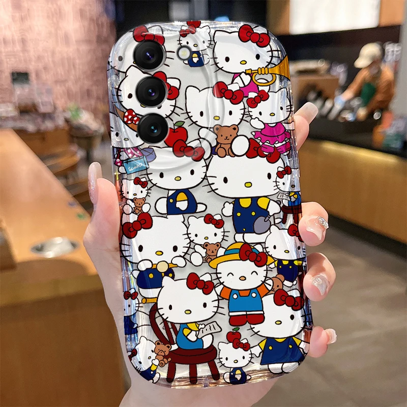 Funda de Hello Kitty para Samsung Galaxy, A33, A32, A31, A30, A20, A24, A23, A22, A21S, A20S, A14, A13, A12, 5G, A10S, A04E, A04, 4G, A03 Core Cover