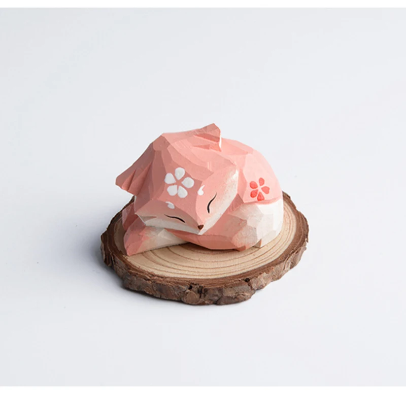 Anime Ornament Genshin Impact Yae Miko Fox Wooden Toys Cosplay Pink Animal Backpack Pendant