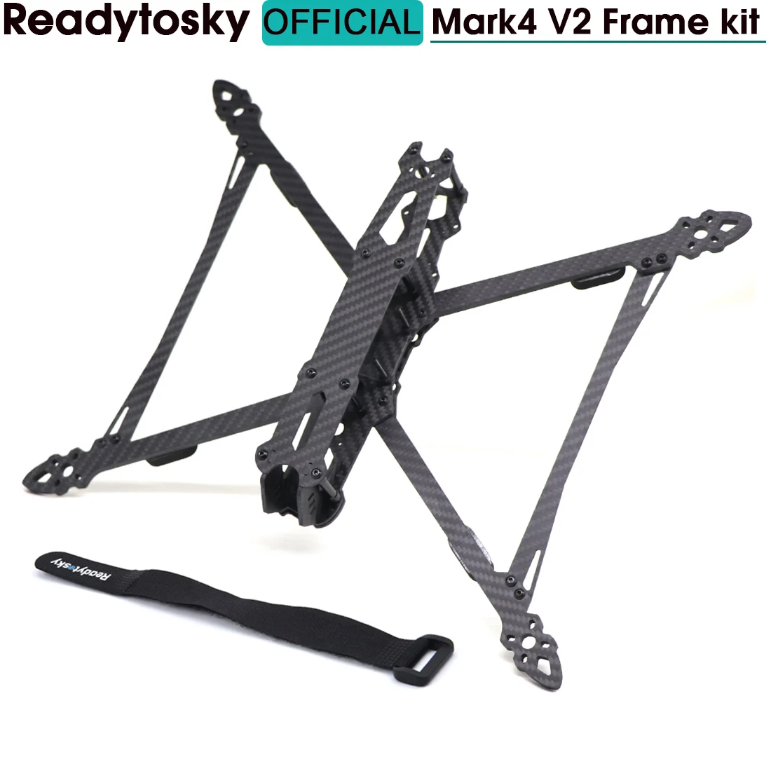 

Mark4 V2 Mark 4 7inch 295mm / 8inch 367mm / 9inch 387mm / 10inch 427mm 3K Full Carbon Fiber TrueX Frame for FPV Camera Kit Done