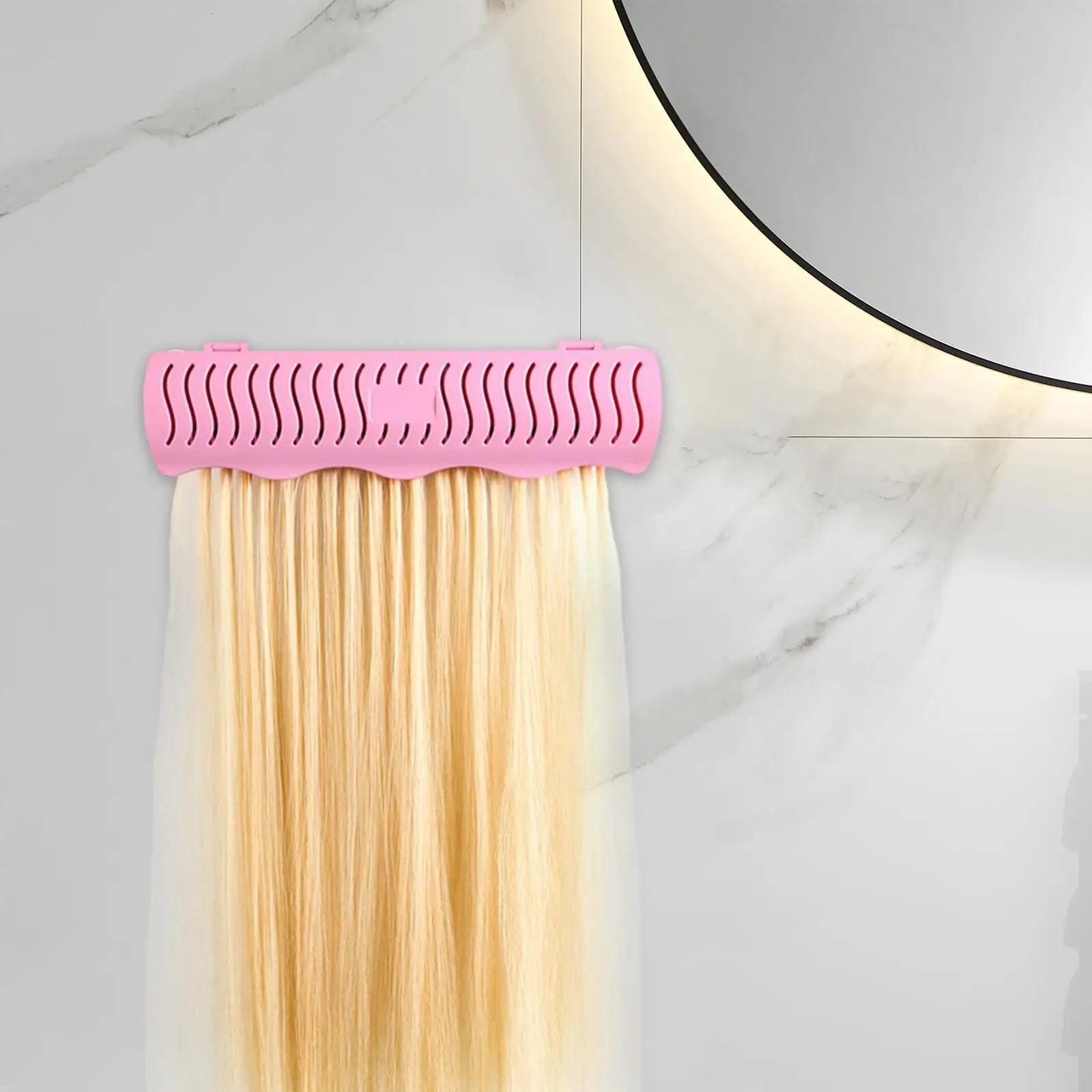 Professional Hair Extension Holder Storage Rack for Hair Styling Coloring Washing