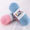 1Pc 200g Milk Cotton yarn for hand knitting Acrylic Crocheting Thread Yarn Crochet Doll sweater bag blanket slipper 3
