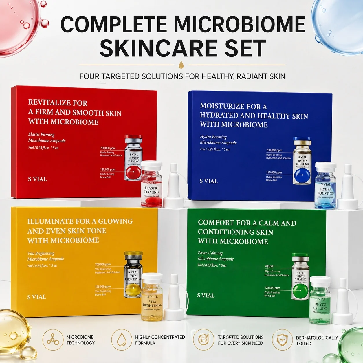 PDRN Probiotic Age-defying Serum Facial Hydrating Serum Skin Firming and Brightening Korean Defy Wrinkles Skin Care Products - immagine 2