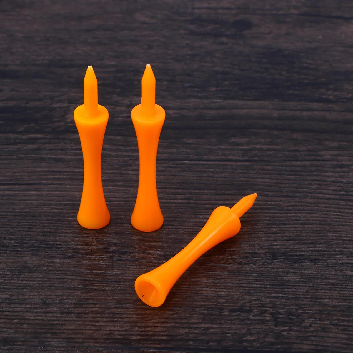 50pcs 70mm Large Castle Tees (Orange) 5
