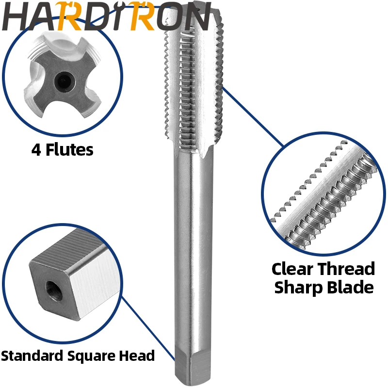 Hardiron M14x1 M14x1.25 M14x1.5 M14x1.75 M14x2 Tap and Die Set