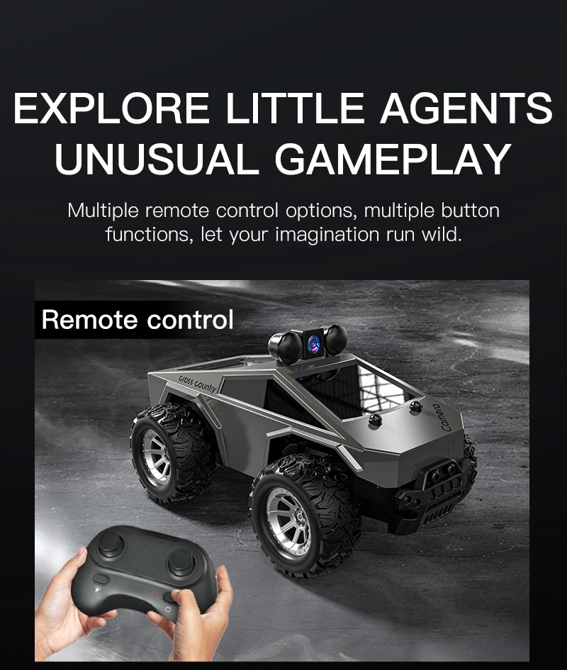 Rc Stunt Car With Hd Fpv Camera And App Control For Kids & Adults_voghion.com