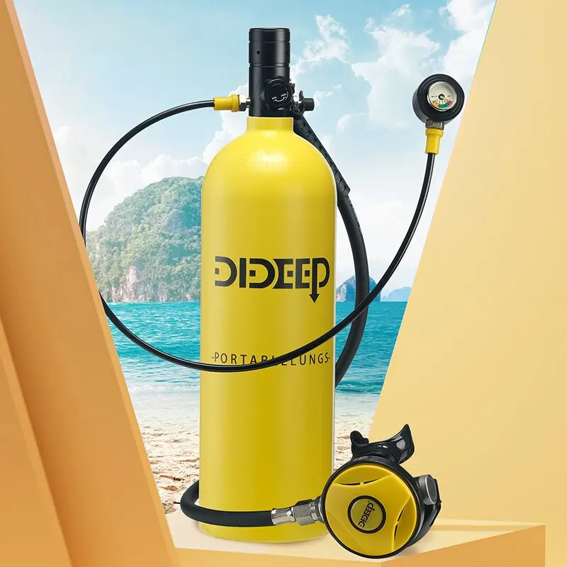 Dideep X5000Pro 2L Scuba Diving Equipment Scuba Tank Bombola Di Ossigeno Snorkeling Set Rebreather Subacqueo