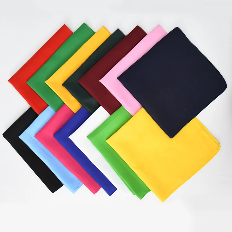 Cotton headscarf hip hop square bandana print gifts for women men boys girls