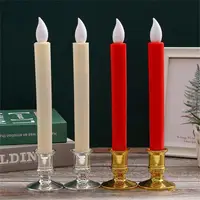 1~5PCS Silver Base Decorative Multi-function Smooth Modern Fashionable Elegant Conical Candlestick Table Candlestick Holder 6