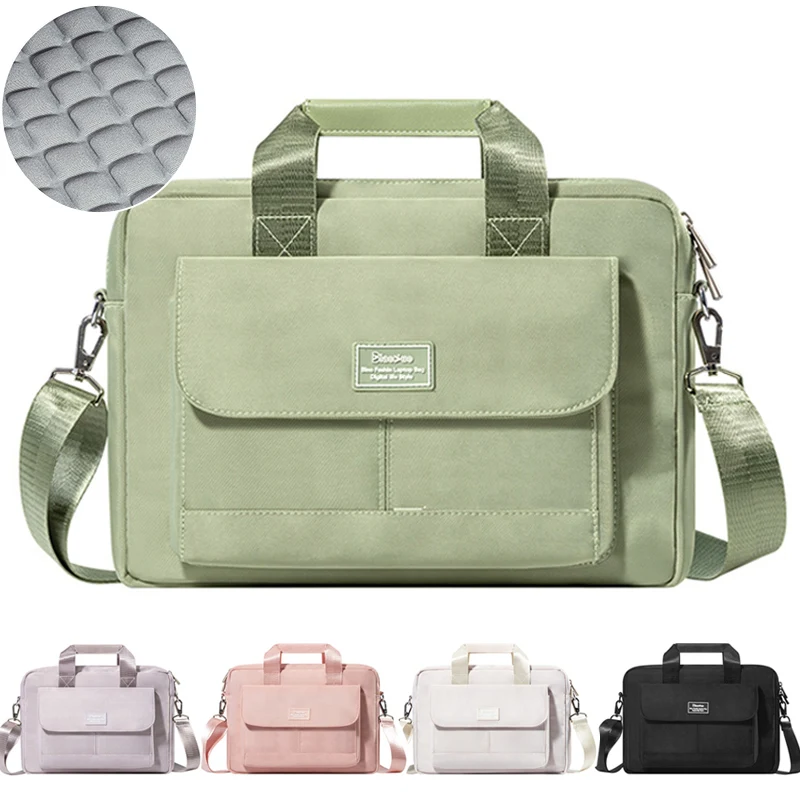 Bolsa para Laptop para Macbook Air Pro Bolsa de Ombro Pastas Capa de Manga hp Huawei Asus Dell Lenovo Asus Acer 133 Pol 14 Pol 156 Pol 16 Pol