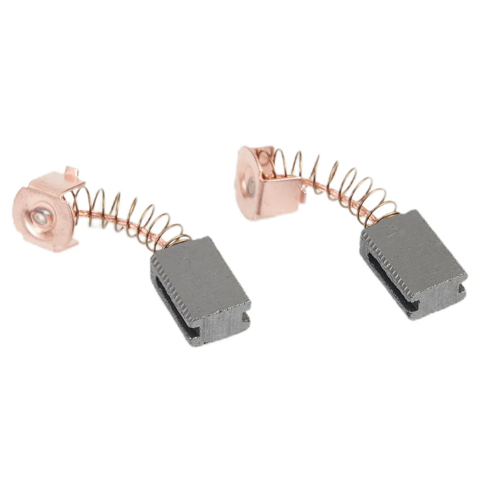 

Cap Diam:9mm Carbon Brushes Electric Motors Spare Parts Replacement For Black&Decker Angle Grinder Lead:20mm Durable