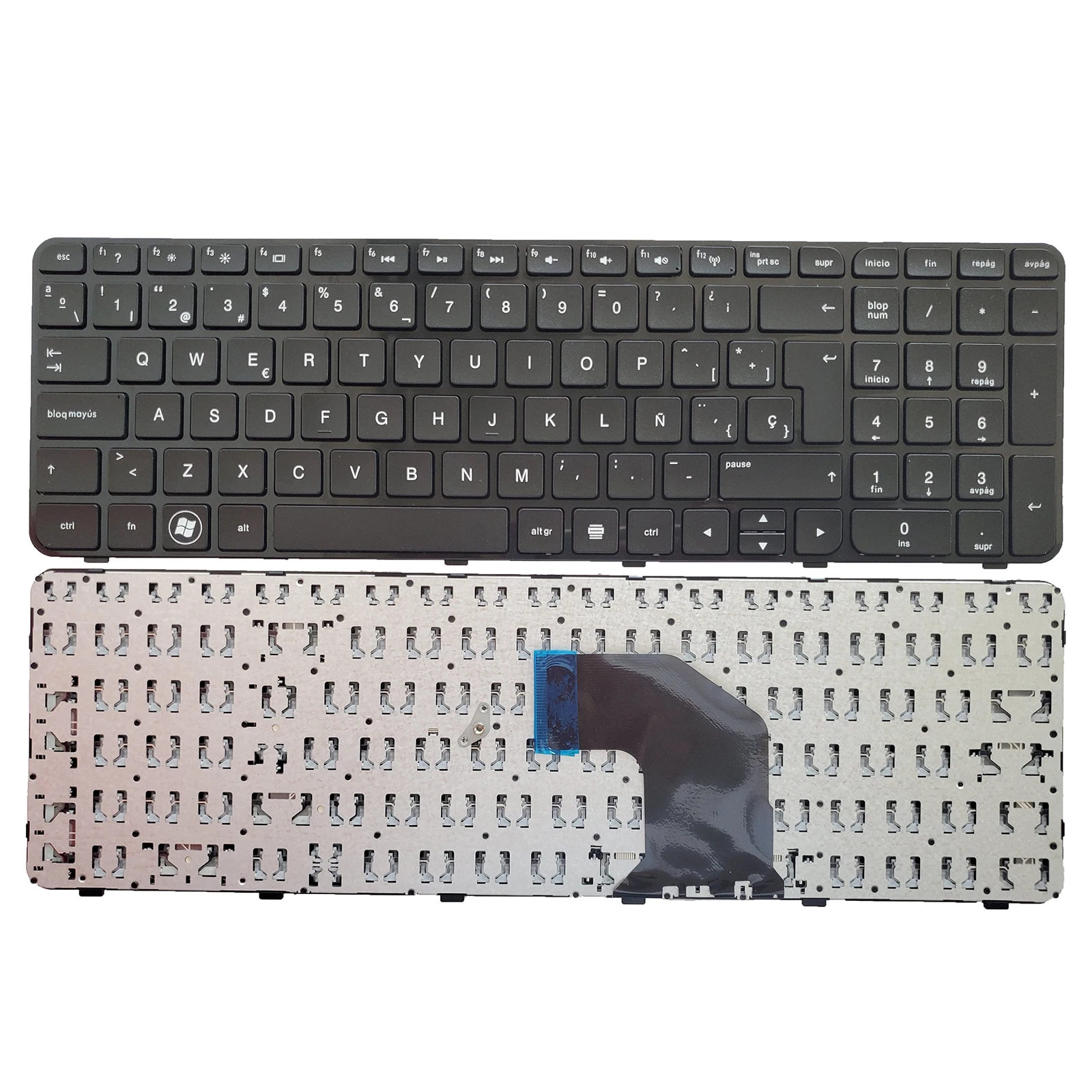 

Factory wholesale laptop keyboard for HP Pavilion G6-2000 G6-2100 G6-2200 g6-2300 Teclado Spanish Teclado with Frame