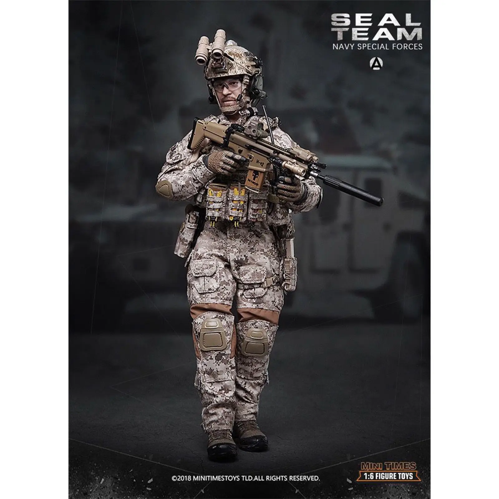 M013 Mini Times Toys 1/6 Soldier SEAL Team Navy Special