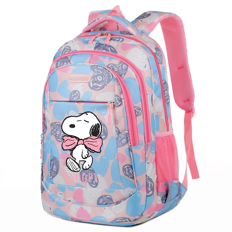 Snoopy Women School Bag Backpack Boys Girls Bookbag Bag Student Teenager Child Knapsack Schoolbag Rucksack Birthday Gift 5