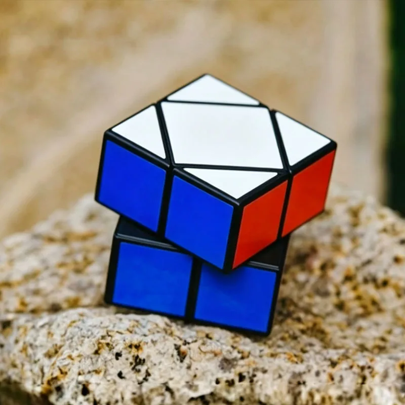 DuoMi Skew Cube 2x2 어린이 및 성인을 위한 교육용 퍼즐 장난감 생일 크리스마스 선물 кубик рубика профессиональный