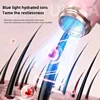 Portable USB Rechargeable Wireless Hair Dryer For Children's Dormitories Outdoor Travel With Strong Wind Powerful Blue Light 5