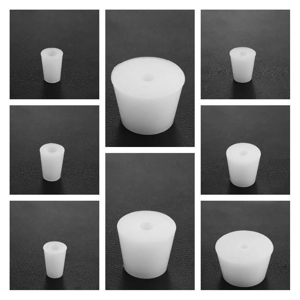 Acid Alkali Resistant Silicone Water Pipe Conical Fermenter Cover Silicone Plug Test Tube Bottle Stopper