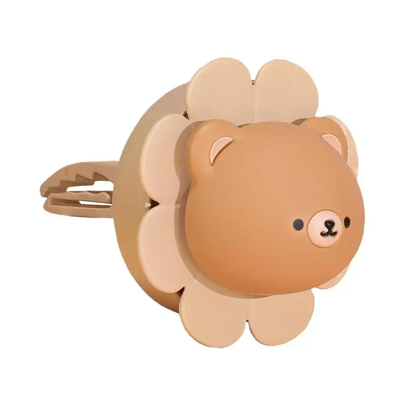 

Car Air Freshener Vent Clip PP Automotive Air Outlet Aromatherapy Durable Cartoon Bear Perfume Clip For Car Interior Accessories