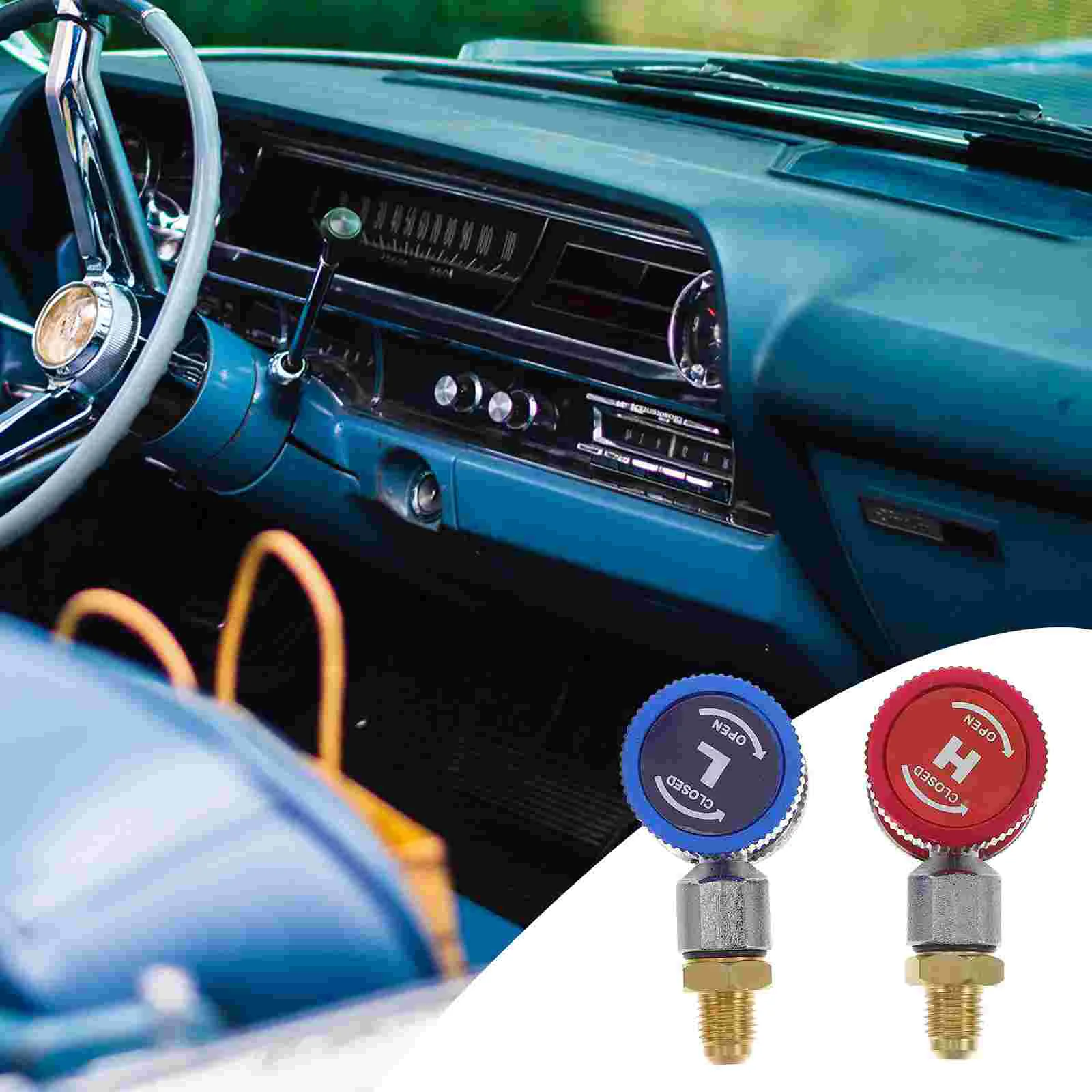 R134A Adattatore Accoppiatore Kit Connettore Ac Rapido Tubo Raccordi Refrigerante Ricarica Auto Gas 134A Hvac Aria Condizionata Can