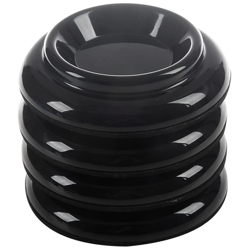 Piano Caster Cups 4Pcs Palstic Upright Piano Leg Cups Foot Pads Set
