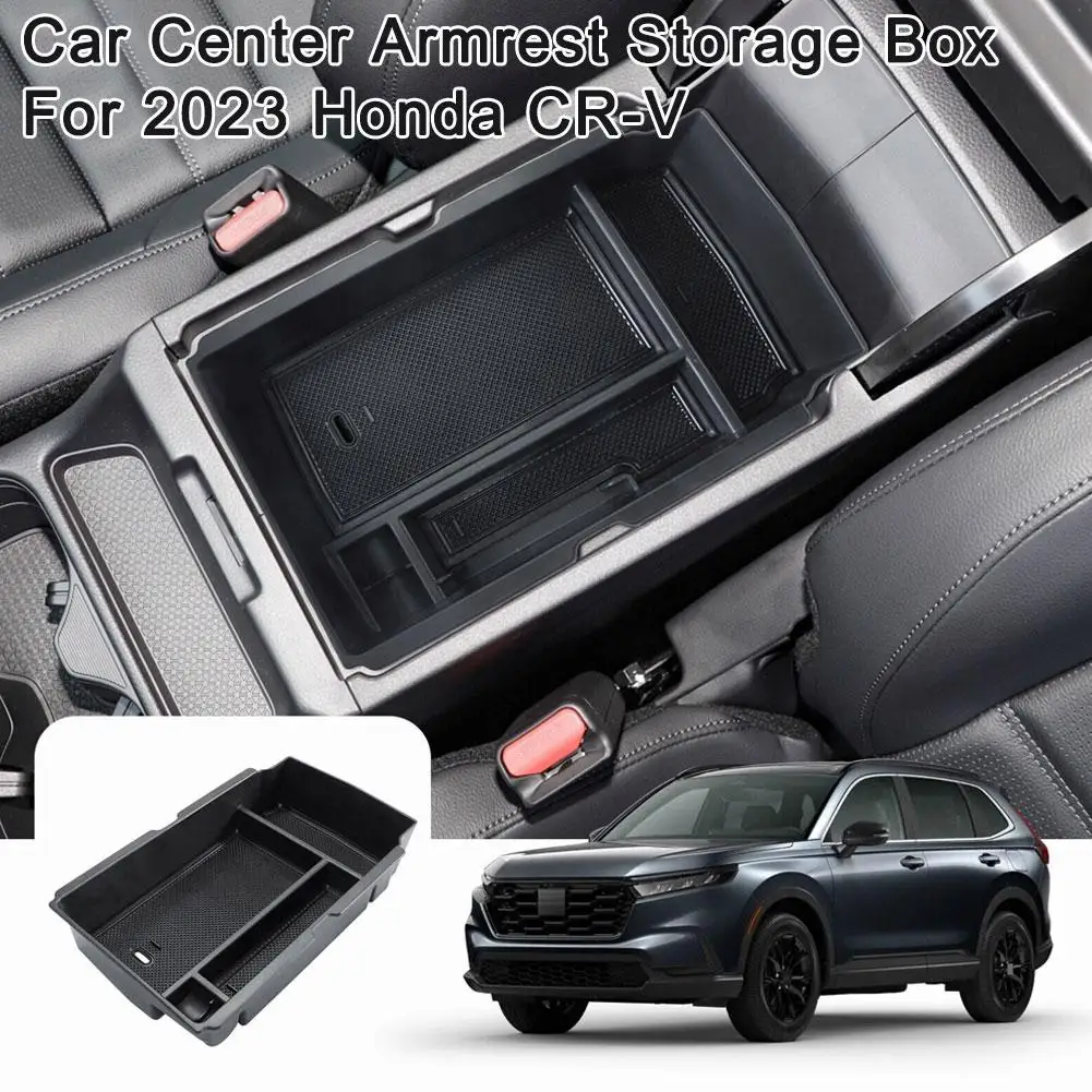 

Car Central Armrest Storage Box For Honda CRV 6Th 2023 Center Console Organizer Containers Tray Accessories S7J4