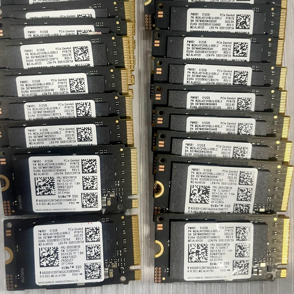 新品同様✨ Samsung PM9B1 1TB NVMe／PCIE4／2242 Samsung PM9B1 512GB 1TB M.2 2242 NVMe PCIe Gen 4x4 SSD For