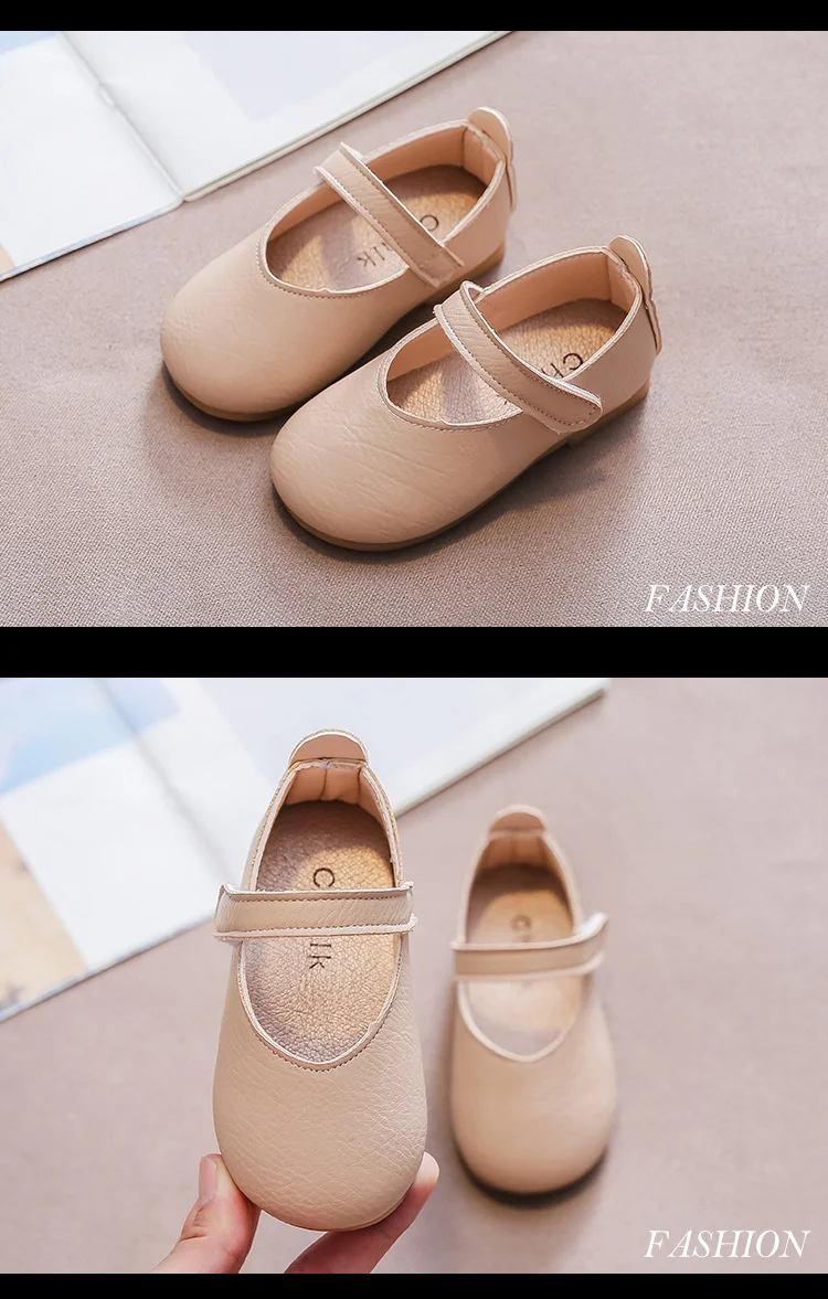 Girls Shoes Candy Color Mary Janes Shoes For Baby Girl Basic Kids Flats 2020 Autumn New Fashion Anti-Slippery Toddlers Child 0-3 child shoes girl